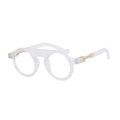 New European and American fashion round frame sunglasses for men, personalized and high-end sunglasses for men