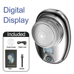 Mini portable rechargeable shaver powerful travel small steel cannon shaver car electric shaver