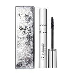 Makeup Qibest Silver Tube Big Eye Mascara Slender Curling Waterproof Not Smudge