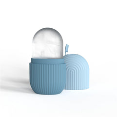 Silicone diamond shaped face mask ice grid