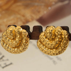 Titanium Steel Geometric Shape Earrings