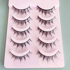 Cartoon Bushy Black Terrier Big Devil False Eyelashes Whole Piece Barbie Eyelashes Natural Little Devil