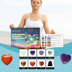 Love Crystal Healing Stone Set