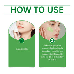 Aloe Vera Nourishing And Moisturizing Gel Gently Hydrates And Refreshes Skin Moisturizing And Cooling Care Gel
