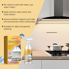 Kitchen Grease Cleaner Kitchen Cookware Cooktop Range Hood Oil And Stain Remover