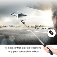 CE Certification Bluetooth Selfie Stick Remote Control Tripod Handphone Live Photo Holder Tripod Camera Self-Timer Artifact Rod