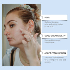 Moon Acne Patch Repair Acne Skin Breathable Facial Skin Gentle Cleansing Patch