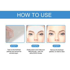 Forehead Care Patch Reduces Raised Head Lines, Firming Skin, Hydrating And Smoothing Skin Patch