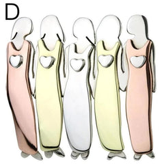 2/3/4/5/6 Sisters Pin Best Friends Pin Sisterhood Brooch Tricolor Brooch Handmand Christmas New Year Gift Durable Metal Brooches