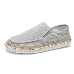Fisherman Shoes Men's Breathable Cloth Shoes Hanfu Shoes Men's Casual Slip-On Loafers Driving Old Beijing Cloth Shoes