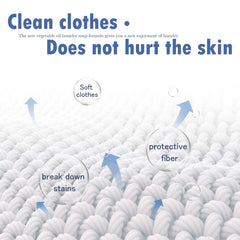 Laundry Soap, Clothes Clean Grease Mildew Spot Underwear Soap Hand Protection Deep Clean Easy To Bleach Hands