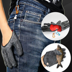 Fishing Catching Gloves Fisherman Professional Catch Fish Gloves with Magnetic Hooks Cut Puncture Resistant Protect Hand