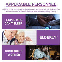 Essential Oil Goodnight Patch, Helps You Fall Asleep Quickly At Night And Relieves Body Muscle Fatigue And Stress Sleep Patch