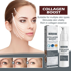 Collagen Anti-Aging Serum, Fade Fine Lines And Dark Spots Hydrating Anti-Wrinkle Repair Essence