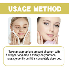 Glow Serum, Moisturizing And Whitening Skin To Reduce Facial Spots And Fine Lines