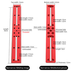 Vixen Red Dovetail Plate, Multi - function, for Astronomical Telescopes