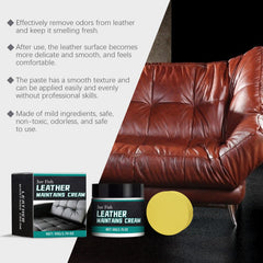 Leather Care Cream Furniture Leather Boots Coat Sofa Cleaning Care Polishing Leather Care
