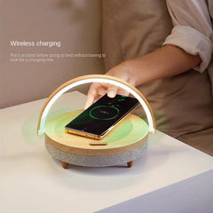 Living desk lamp, mobile phone, wireless charging, Bluetooth speaker, minimalist ins, bedside lamp