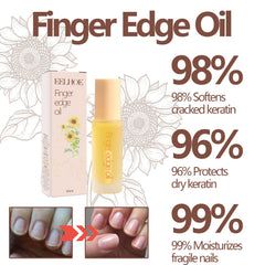 Nail Skin Ball Oil, Nail Moisturizing Care, Anti-Cracking Repair Soft Nail Edge Nail Oil