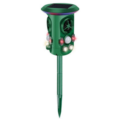 360° Solar Animal Repeller Animal Alarm Intelligent Sensor Cat and Dog Repeller