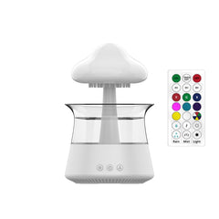 New Designed Cool Mist Essential Oil 7 Colors LED Night Light Wood Grain Cloud Rain Water Air Humidifier