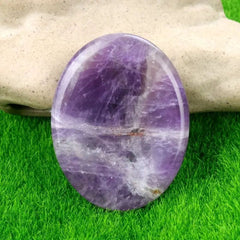Thumb Worry Stones Oval Massage Quartz Healing Crystal Chakra Energy Therapy Meditation Spiritual Natural Gemstone Decor