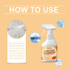 Real Stone Paint Cleaner Home Living Room Bedroom Cleaning Stains Polishing Maintenance Renovation Cleaner