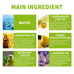 Citronella Bath Soap Gently Cleanses Skin, Lightening Acne Mark, Hydrating Oil Control Whitening Non-Sticky Soap