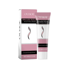 Silhouette Refines Sculpting Cream, Relax The Muscle Belly In Compact Leg Arm Proud Flesh Model Body Slimming Massage Cream