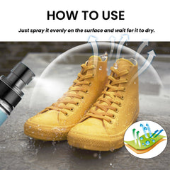 Water Proof Spray, Waterproof And Snowproof Cleaning And Decontamination Spray For Hardshell Jacket And Shoe Upper