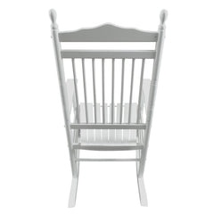 BALCONY PORCH ADULT ROCKING CHAIR - WHITE