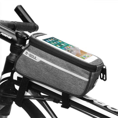 B-SOUL Mountain Bike Bag Front Beam Bag Bicycle Bag Road Bike Front Bag Riding Equipment Saddle Bag Upper Tube Bag