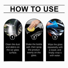 Multifunctional Glass Oil Film Foam Remover Removes Oil Film Glass Water From Front Windshield Cars