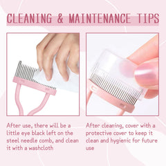 Eyelash Filter Separator Comb Eyelash Multi-Function Brush To Remove Eyelash Clumps Sticky Curl