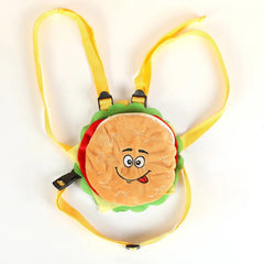 Pet Dog Backpack Durable Puppy Self Carry Backpack Adjustable Leash Cartoon Portable Harness Teddy Dog Outdoor Snack Bag