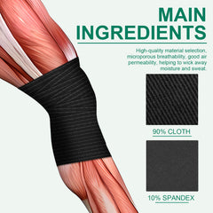 Elastic Self-Adhesive Sports Bandage, Waterproof Elastic Protective Bandage For Wrist, Elbow And Knee Soreness