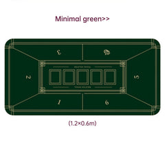 Dezhou playing card pad tablecloth table cushion square round chip rubber cushion playing card table top cushion