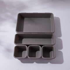 8pcs/set Adjustable Drawer Organizer Box Trays Make Up Cosmetics Sundries Divider Holder Kitchen Bathroom Closet Jewellery Box