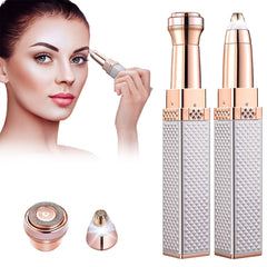 4-In-1 Lipstick Shaver Electric Eyebrow Trimmer Women's Shaving Instrument Eyebrow Trimmer Multi-Function Rechargeable Shaving