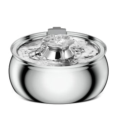 Stainless Steel Smart Pet Water Dispenser with Automatic Circulation and Filtration, Large Capacity Feeder for Cats and Dogs