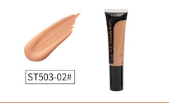 Long-Lasting Concealer Foundation Moisturizing Natural Color Powder Foundation