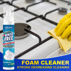 Heavy Grease Kitchen Foam Cleaner, Multi-Purpose Stove Hood To Remove Rust Stains Kitchen Utensils Oil Stains