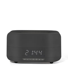 Multifunctional Atmosphere light sleep wireless Bluetooth speaker flame humidifier aromatherapy machine digital display clock