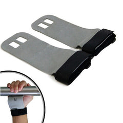 1 Pair S M L Hand Grip Synthetic Leather Crossfit Gymnastics Guard Palm Protectors Glove Pull Up Bar Weight Lifting Glove