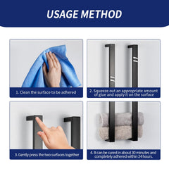 Nail-free Adhesive, Household Hardware Auxiliary Adhesive Glass Shelving Adhesive Hole Free Nail-free Adhesive
