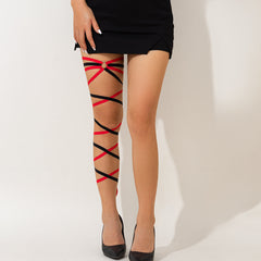 Sexy Leg Chain Elastic Strap Leg Loop Dark Wind Geometric Circle Thigh Chain