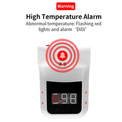K3 Non-contact Infrared Thermometer Digital Forehead Hand Temperature Sensor Laser Gun With Fever Alarm Wall Mounted