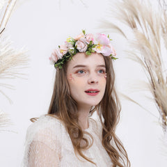 Hawaiian Vacation Wreath Headwear Beautiful Bridal Hairbands Wedding Hair Accessories Headwear Wreath