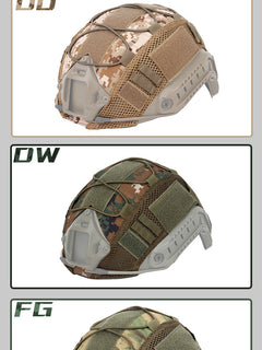 Tactical Multicam Helmet Cover for for Ops-Core FAST PJ Helmet Paintball Wargame Gear CS FAST Helmet Cover