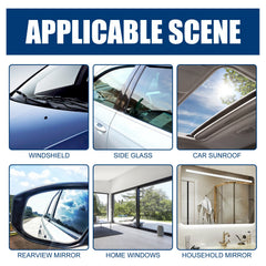 Glass Hard Spot Remover Car Glass, Glass Cleaning Decontamination Scratch Repair Polishing Cream